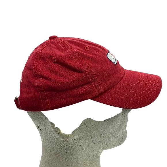 Vineyard Vines Baseball Whale Red Logo Adjustable Kid Baseball Cap 100% Cotton - Picture 5 of 7